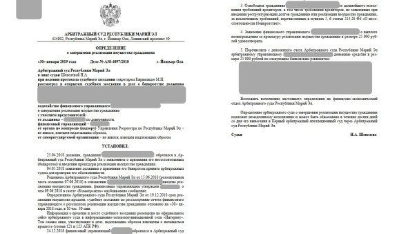 Номер дела: А38-4097/2018, Сумма списанных обязательств: 621 909,89 руб.